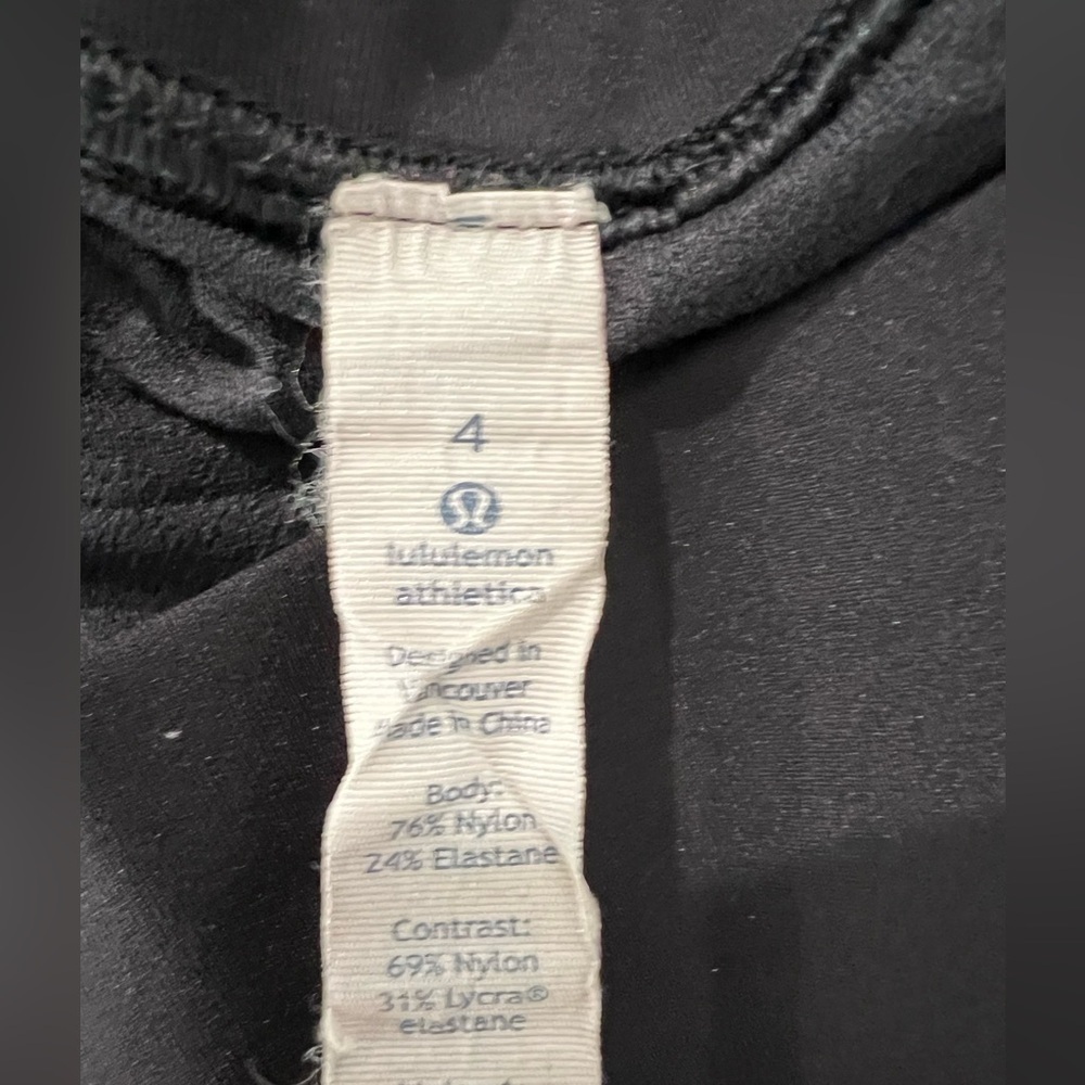 lululemon women's black joggers, breathable micromesh fabric, 4 - Picture 10 of 11